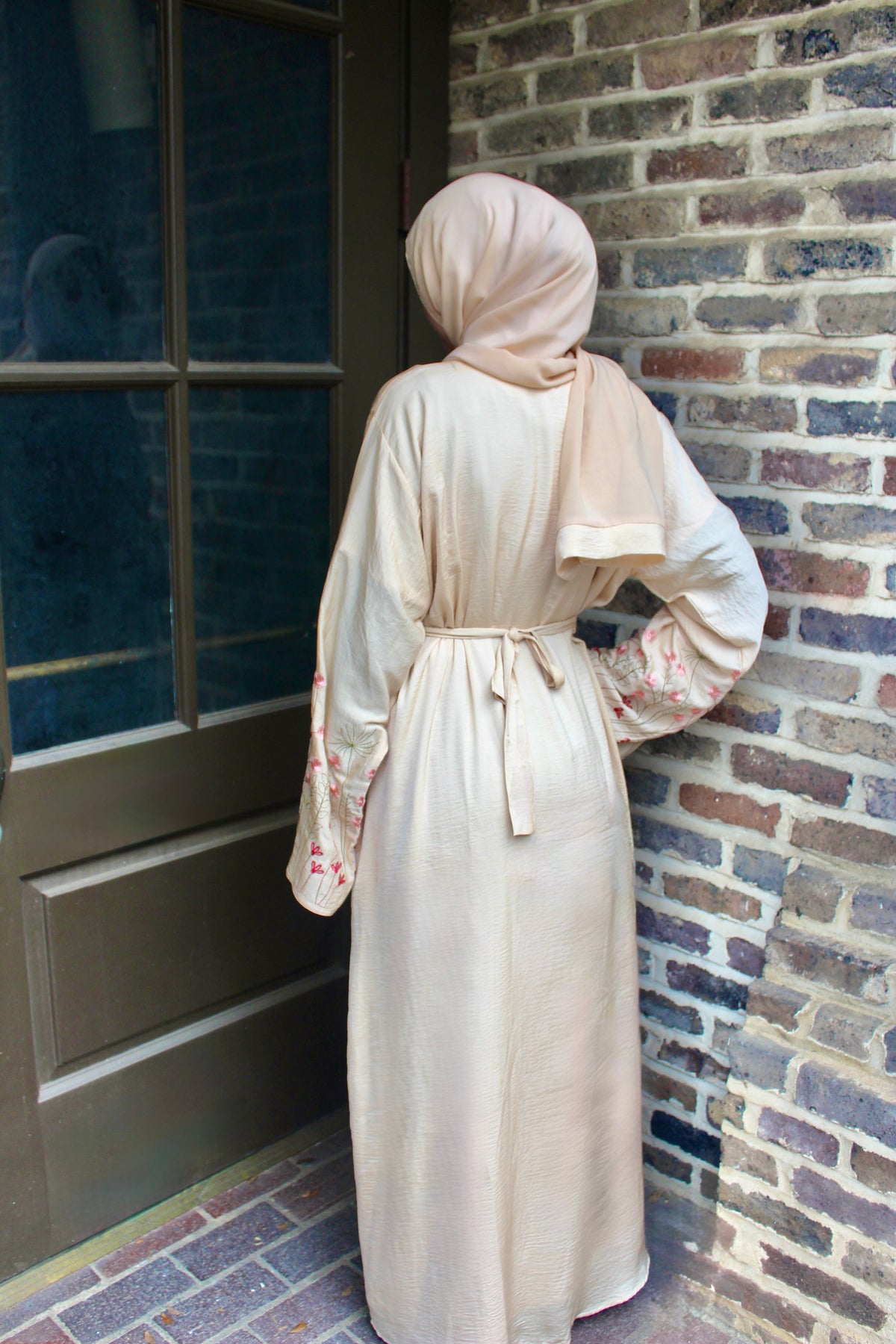 Light Beige Abaya