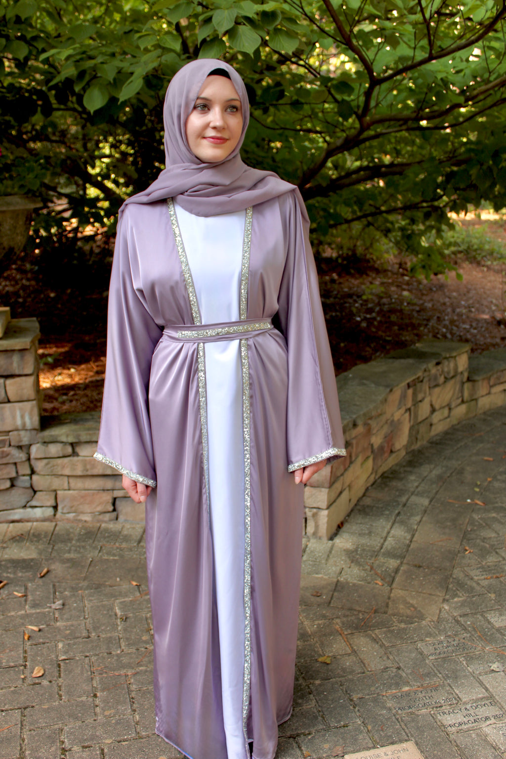 Lavender Abaya
