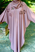 Light Purple Butterfly Abaya