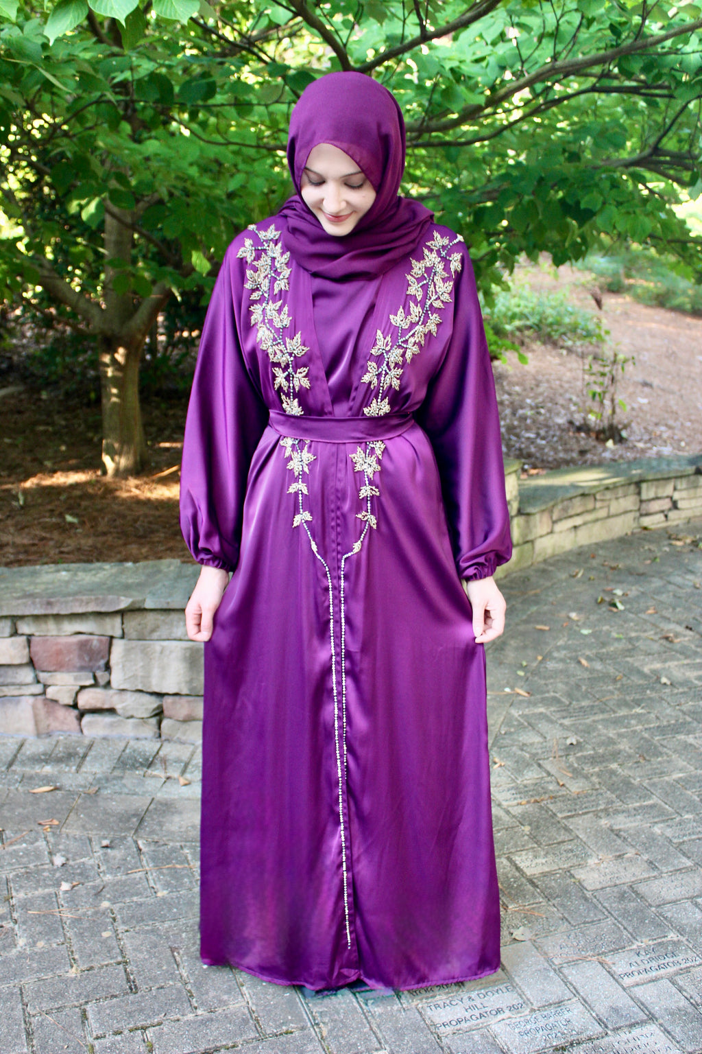 Purple Abaya