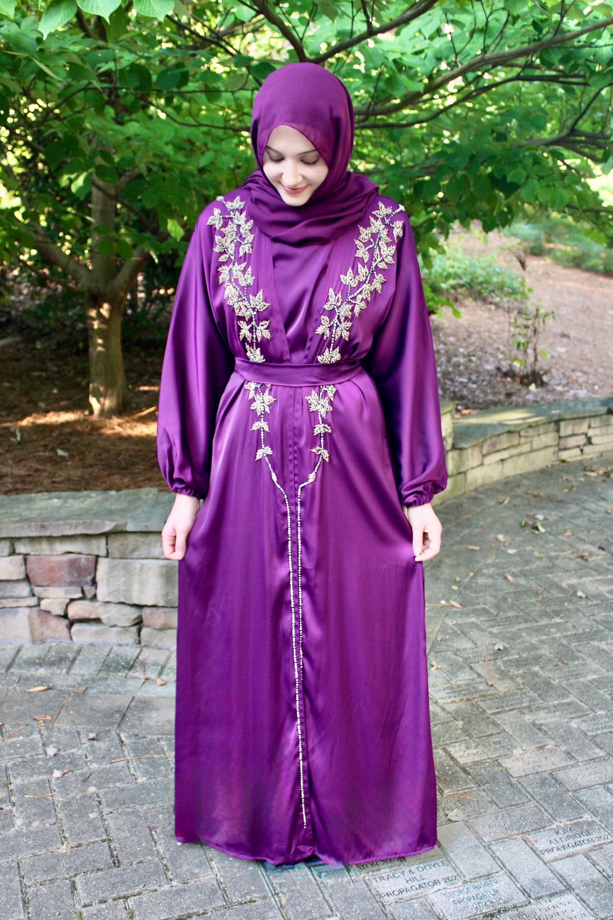 Purple Abaya