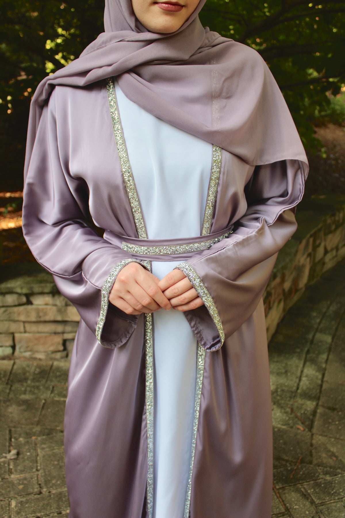 Lavender Abaya