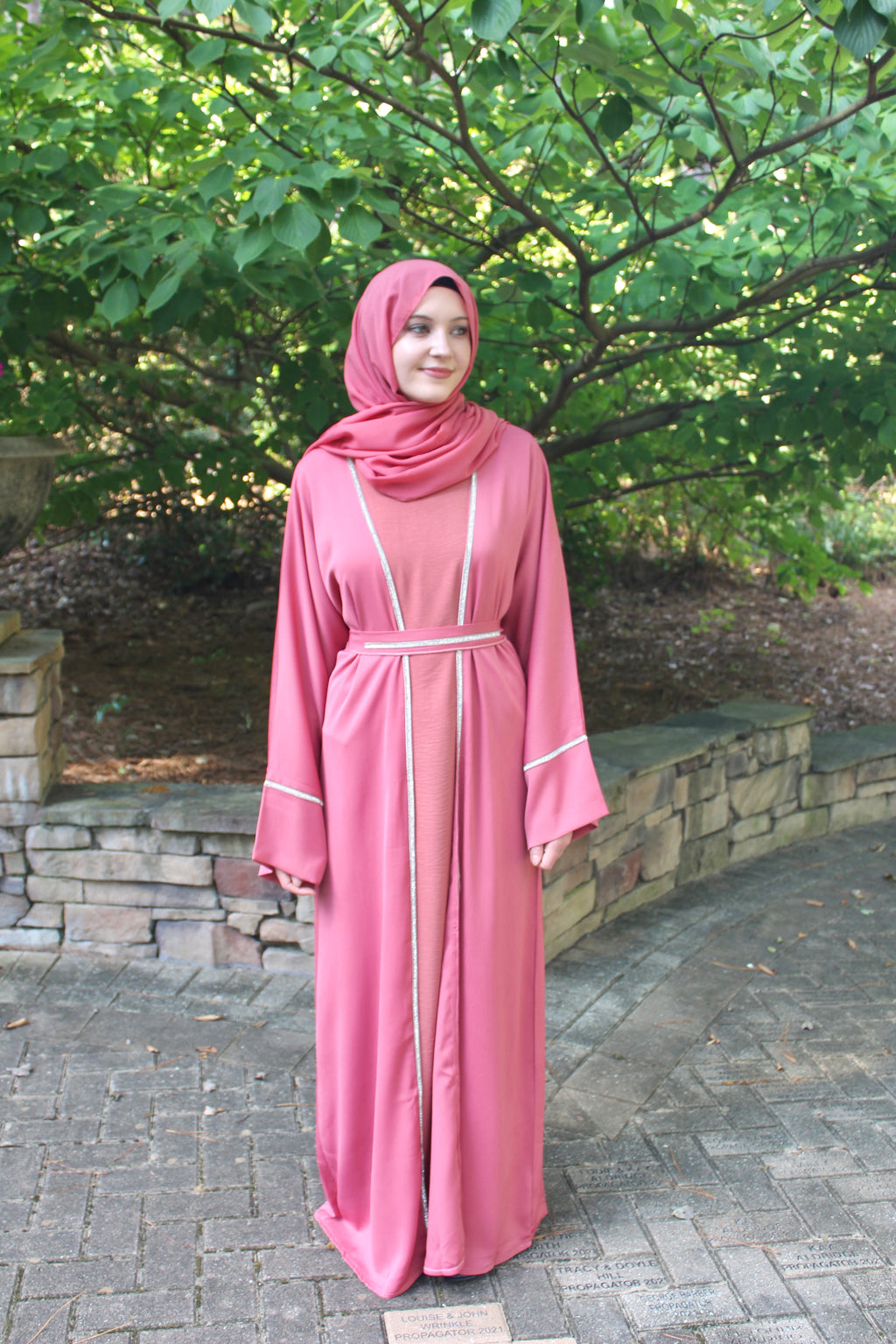 Amanda Pink Abaya