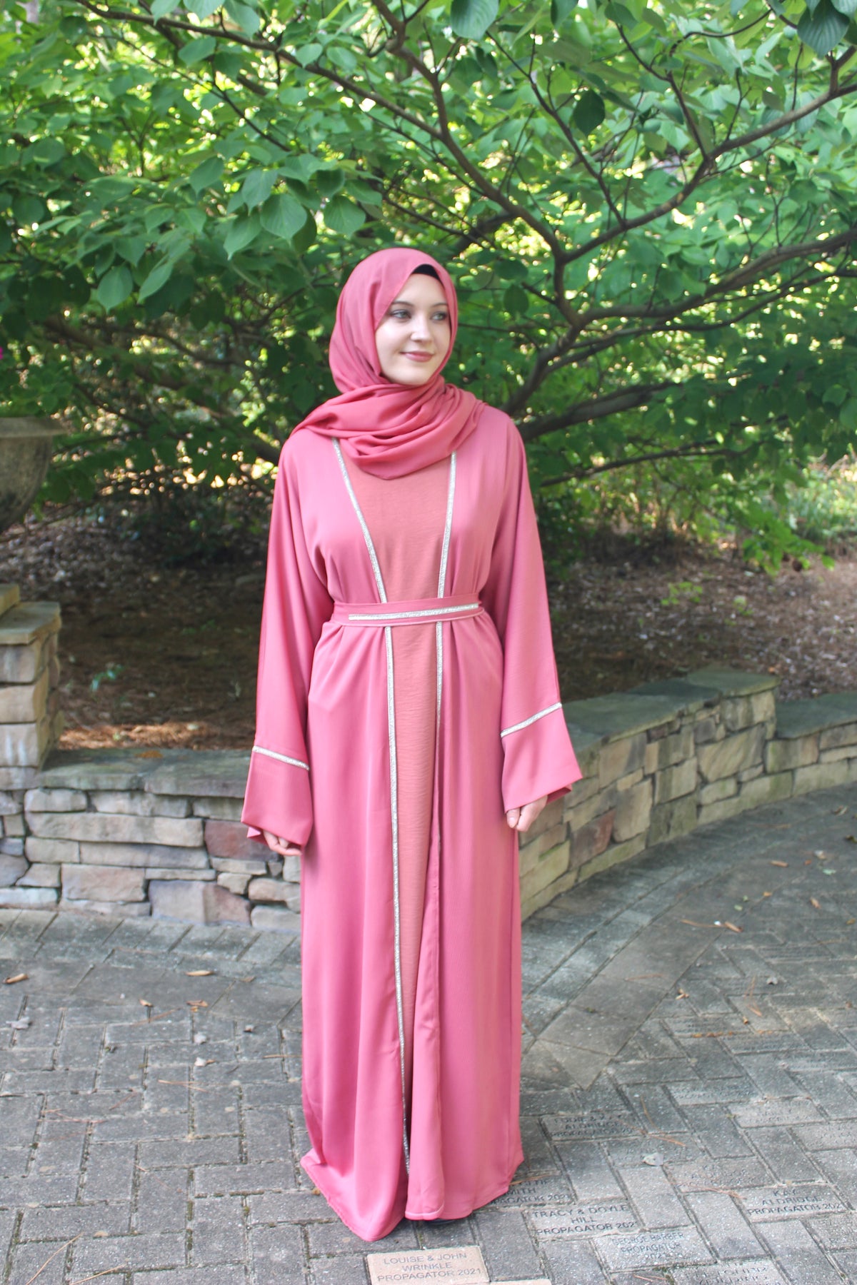 Amanda Pink Abaya