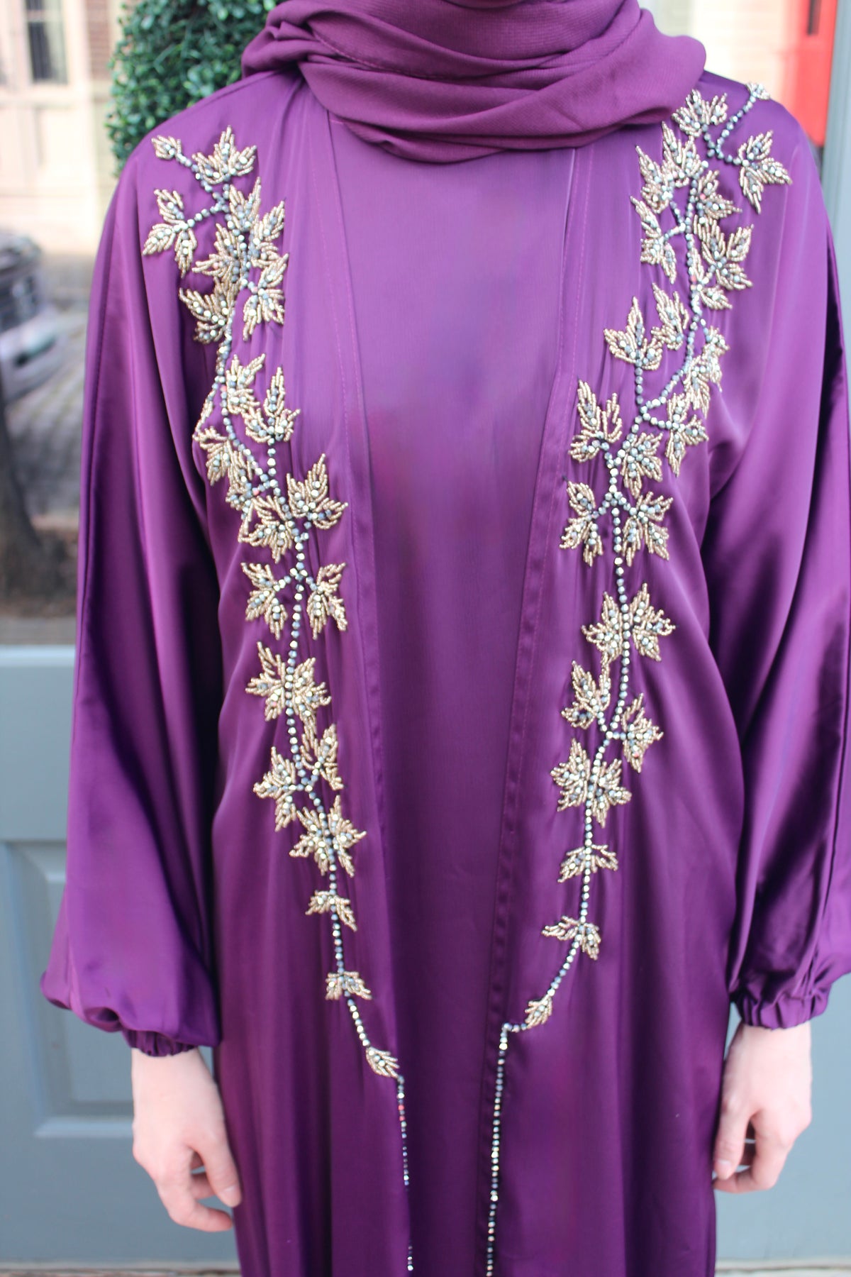 Purple Abaya