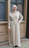 Light Beige Abaya