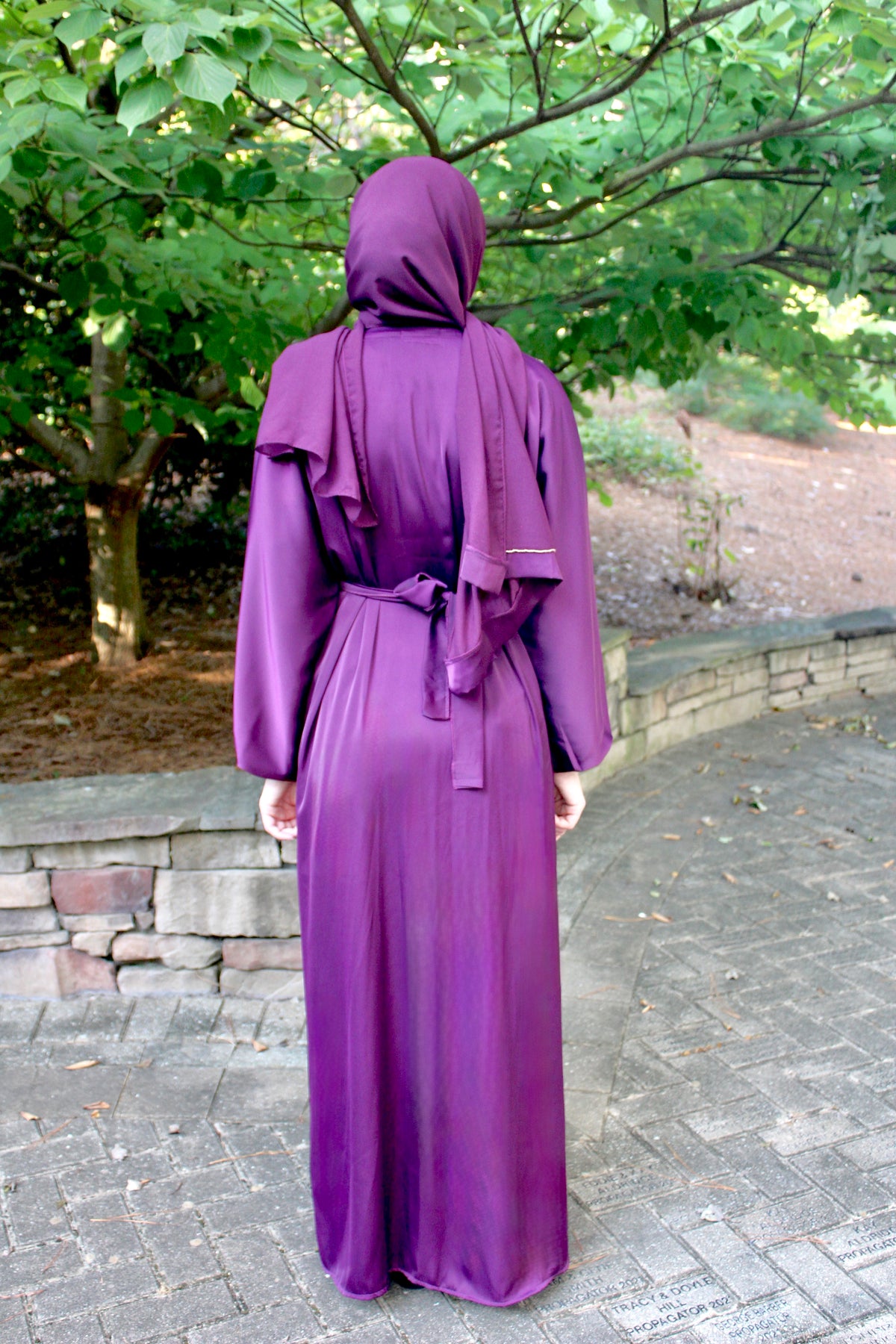 Purple Abaya